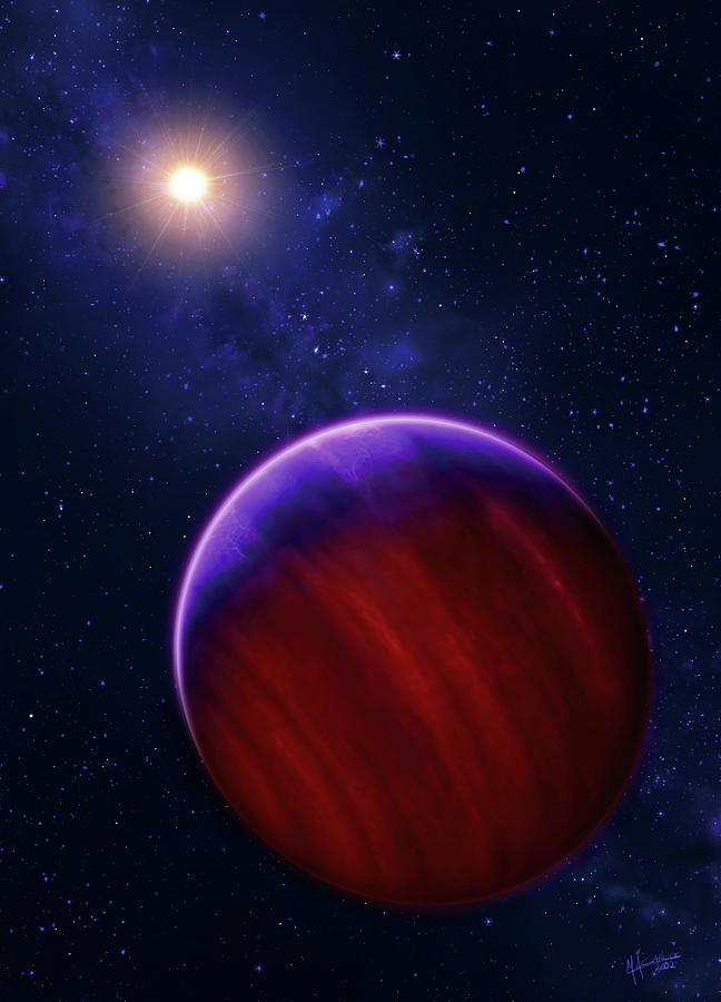 Extrasolar Planet Photograph By Mark Garlick/science Photo Library - Pixels