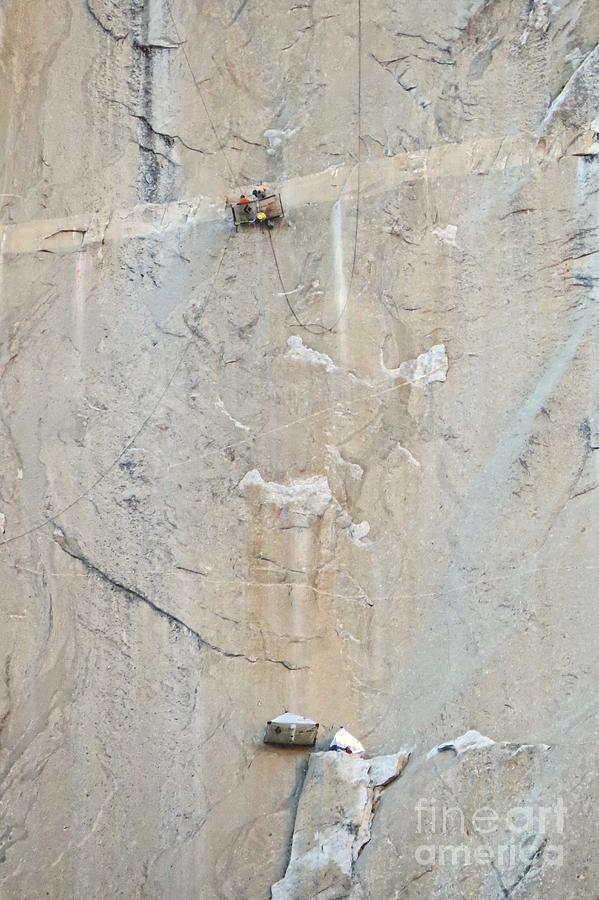Extreme Rock Climbers Photograph by Scott Cameron