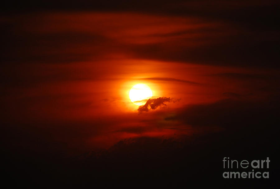 Extreme Sunset Photograph by Debra Thompson