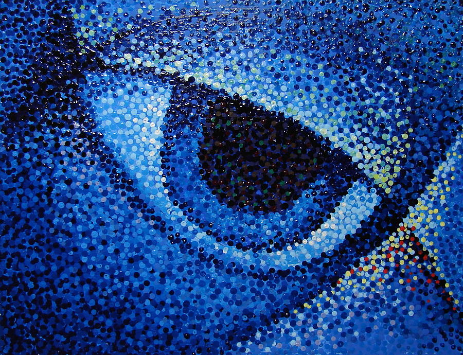 Abstract Painting - Eye  by Alena Nikifarava