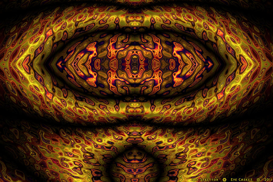 Eye Casket  Digital Art by Ann Stretton