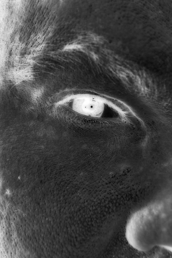 Eye Photograph - Eye of Goth by James Potts