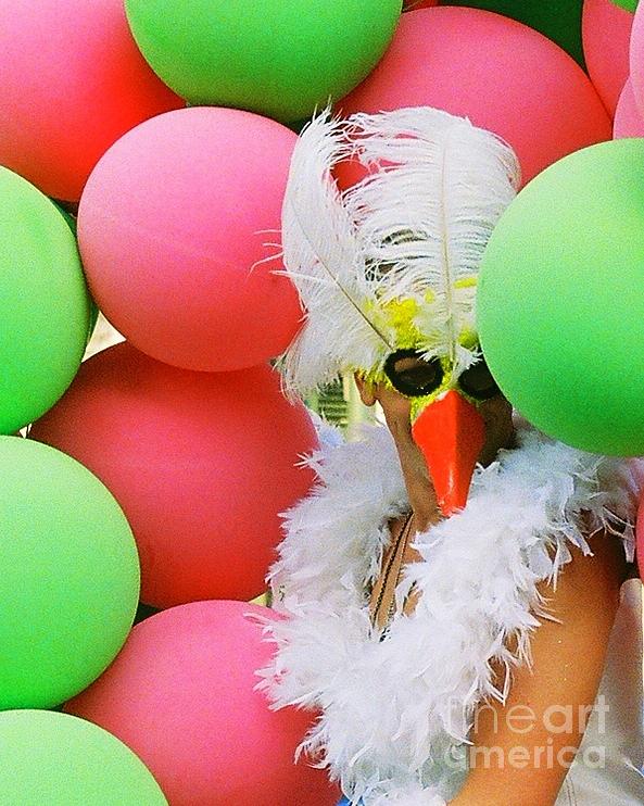 eye see Colours of A Goosie Poosie  At The Southern Decadence Parade In New Orleans Louisiana Photograph by Michael Hoard