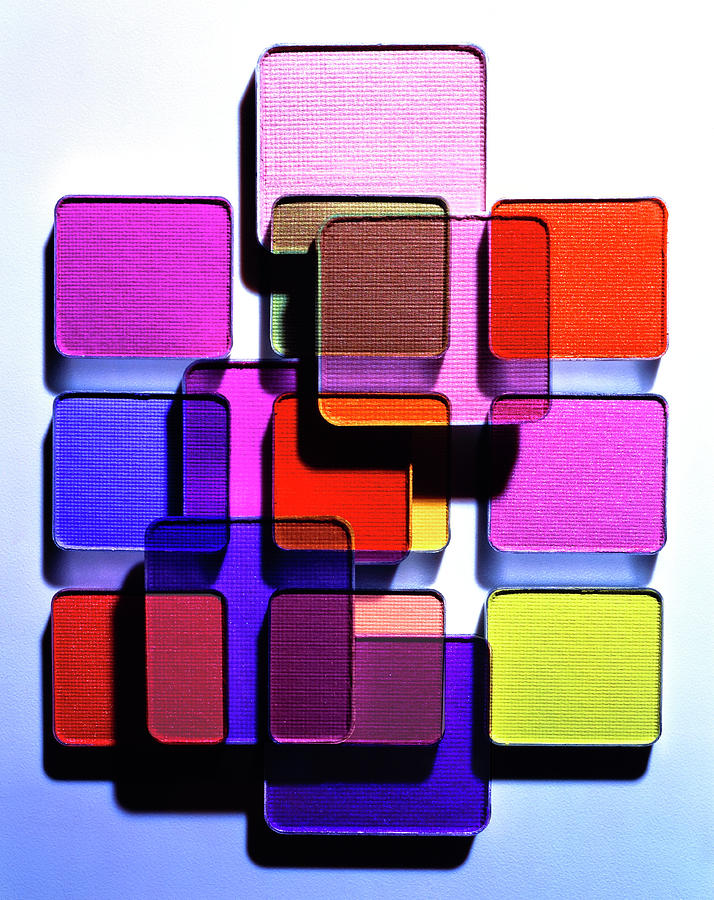 Eye Shadow Palettes Photograph by Derek Lomas/science Photo Library