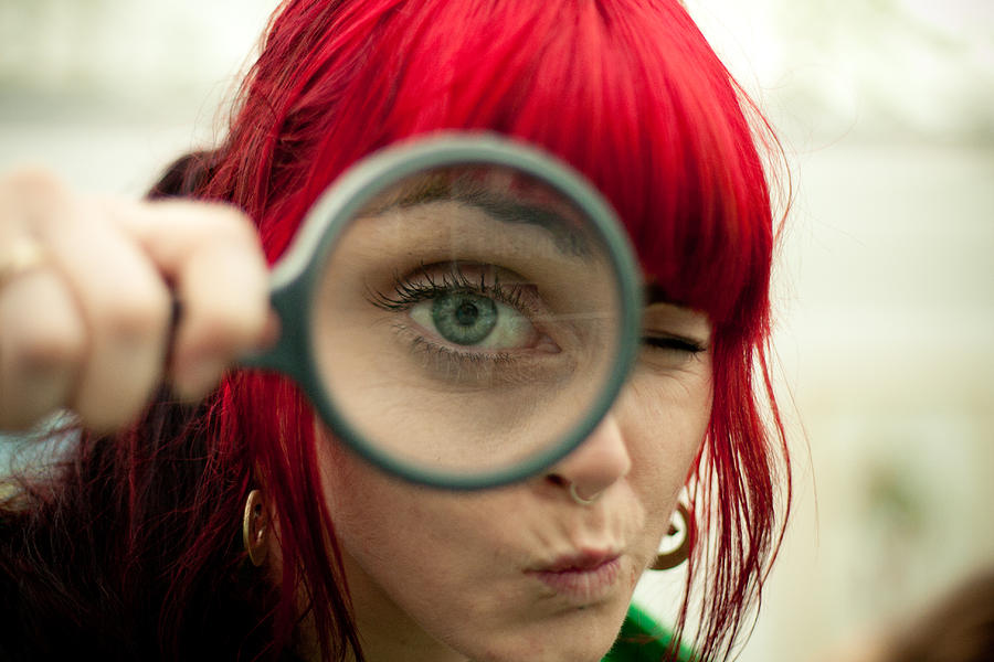 Eye spy Photograph by Vicky Kotzé