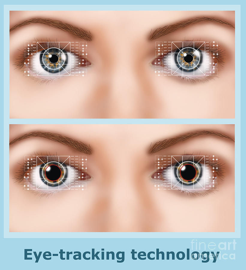 Eye-tracking Technology, Illustration Photograph by Gwen Shockey