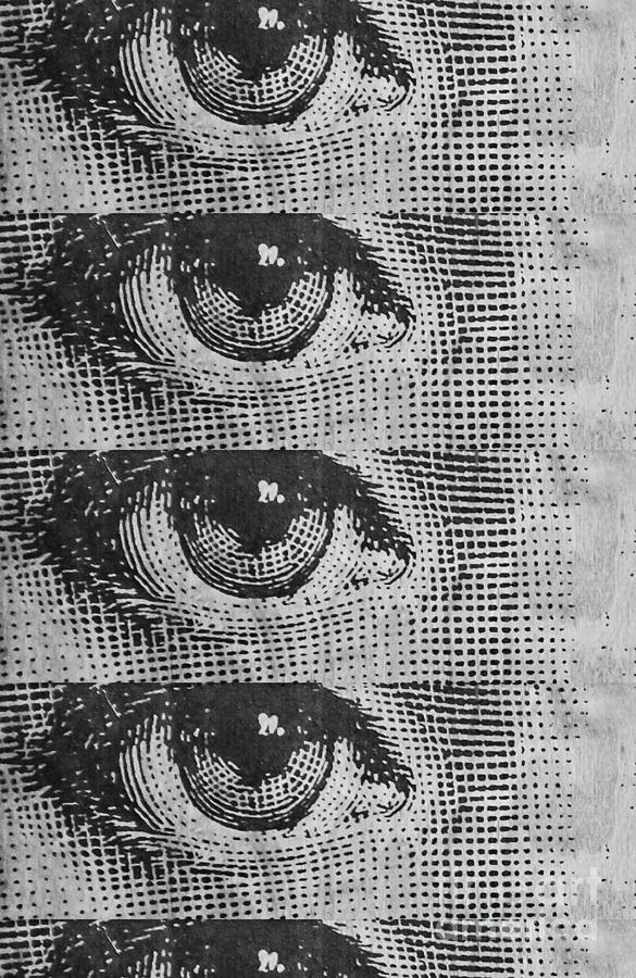Vintage Photograph - Eyes Cell Phone Case by Edward Fielding