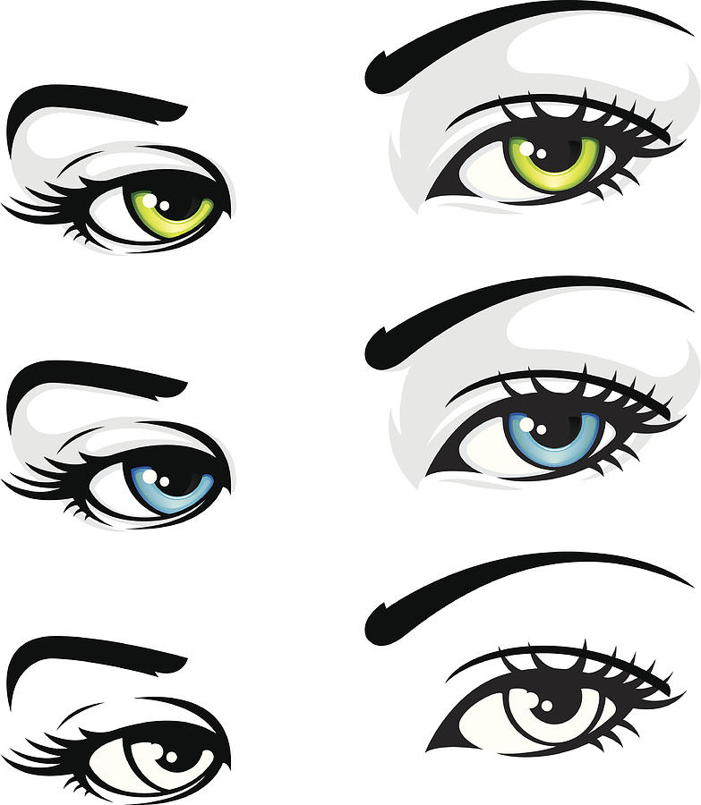 Eyes Like Us Drawing by Daveturton