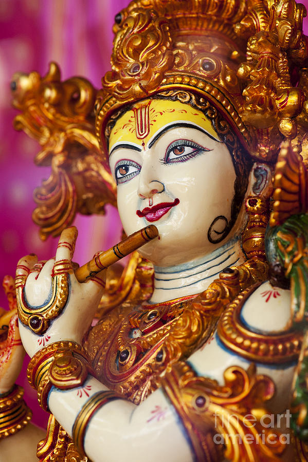 Avatar Photograph - Eyes of Krishna by Tim Gainey
