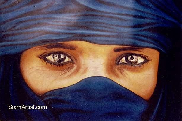 Eyes Painting by Sukalya Chearanantana