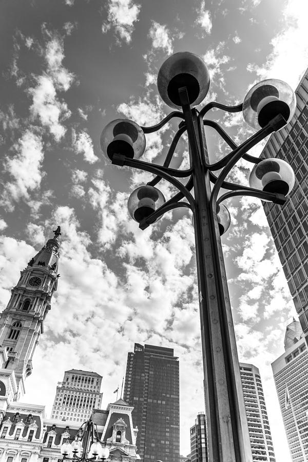 Philadelphia Photograph - Eyes to the Sky in BW by Ovidiu Rimboaca