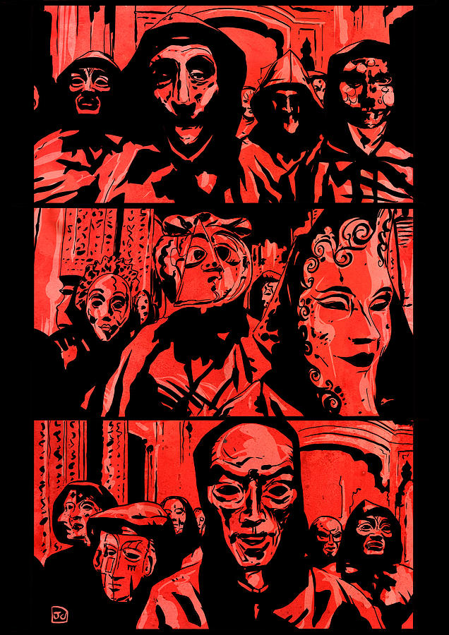 Eyes Wide Shut 2 Drawing by Giuseppe Cristiano