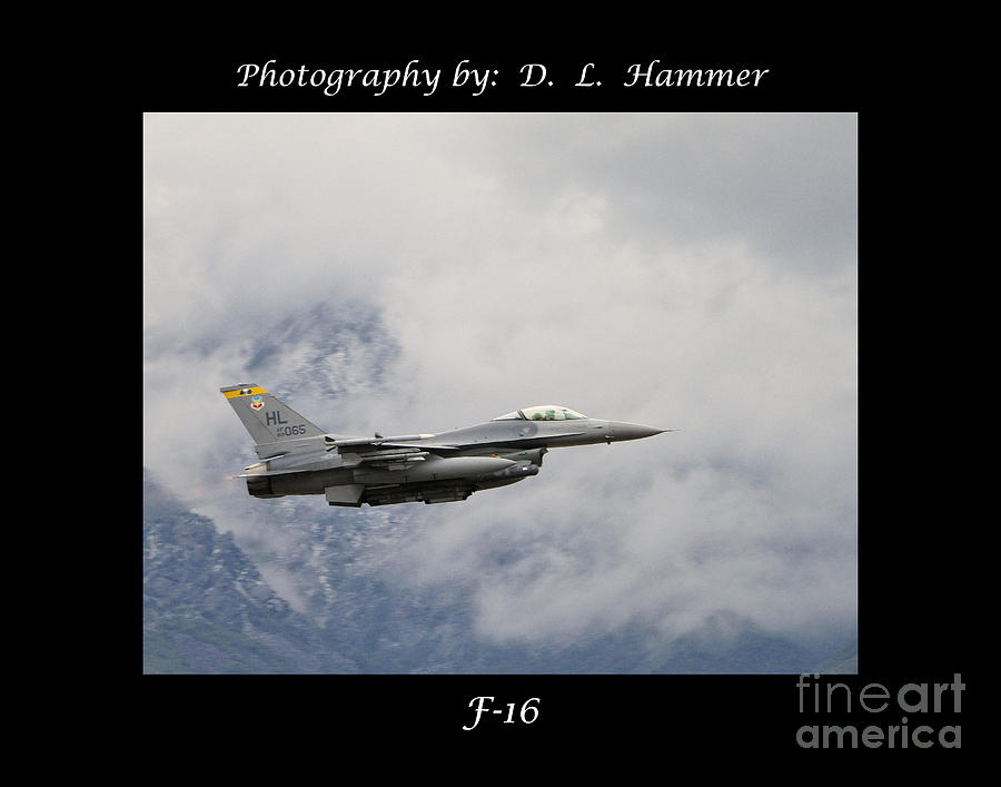 F-16  Photograph by Dennis Hammer