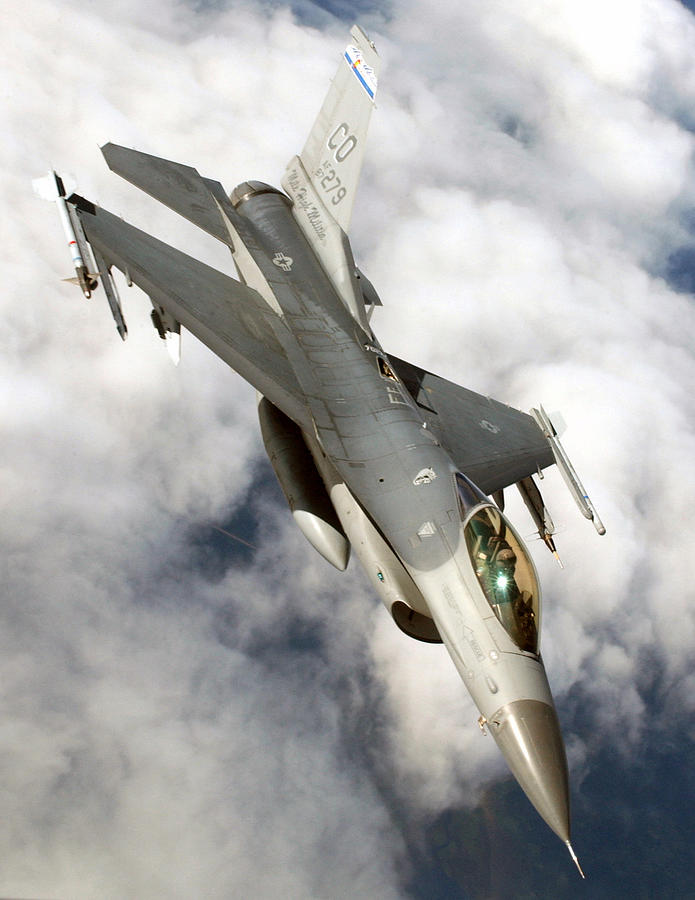 Glove Photograph - F-16C Fighting Falcon by Celestial Images