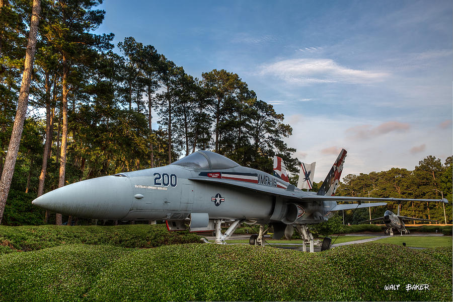 F 18 Hornet Photograph by Walt  Baker