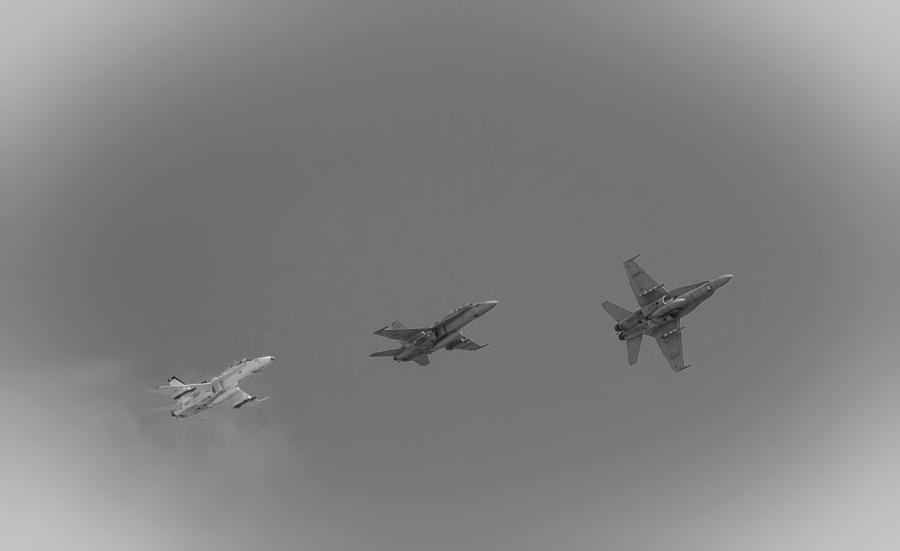 F 18 Hornets Photograph by Susan McMenamin