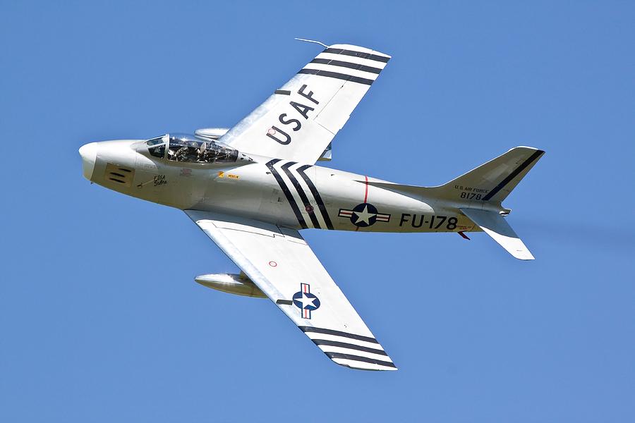 F-86A Sabre in the Sun Photograph by Ian Collins - Fine Art America