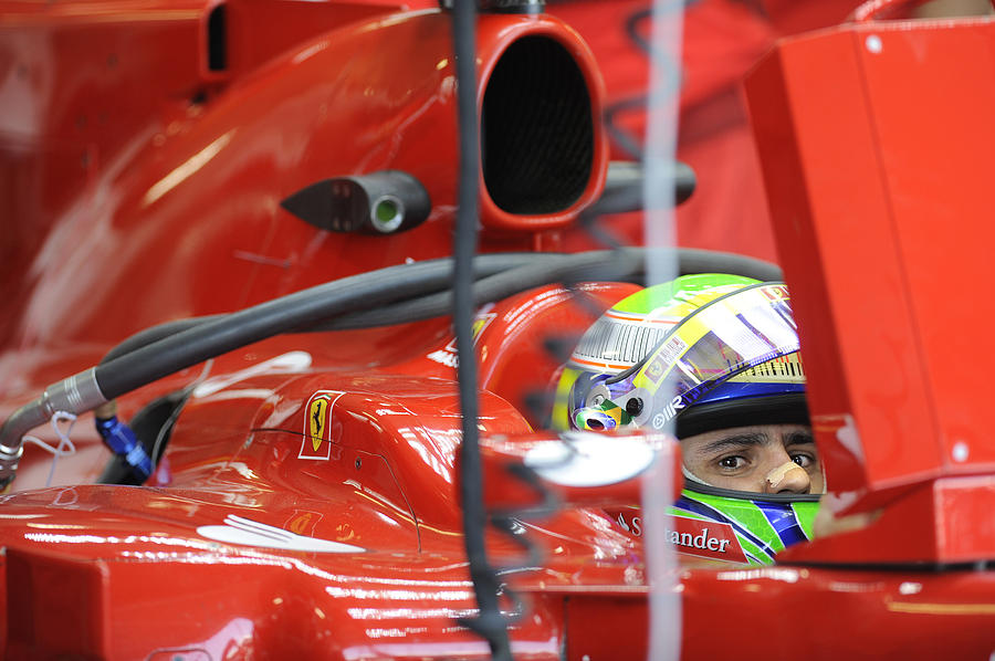 Sports Photograph - F1 Driver Felipe Massa by Rafa Rivas