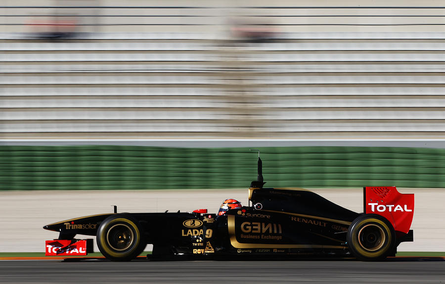 F1 Testing in Valencia - Day Two Photograph by Paul Gilham
