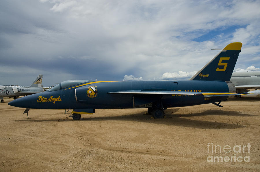 F11F Blue Angel 5 Photograph by Tim Mulina