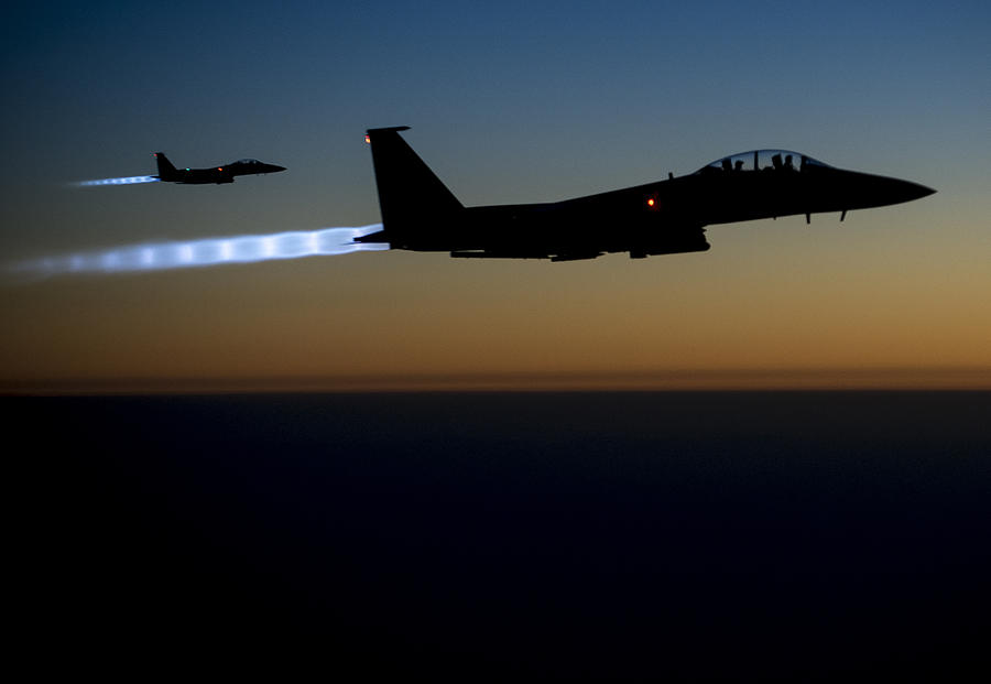 F15E Strike Eagle  Photograph by Paul Fearn