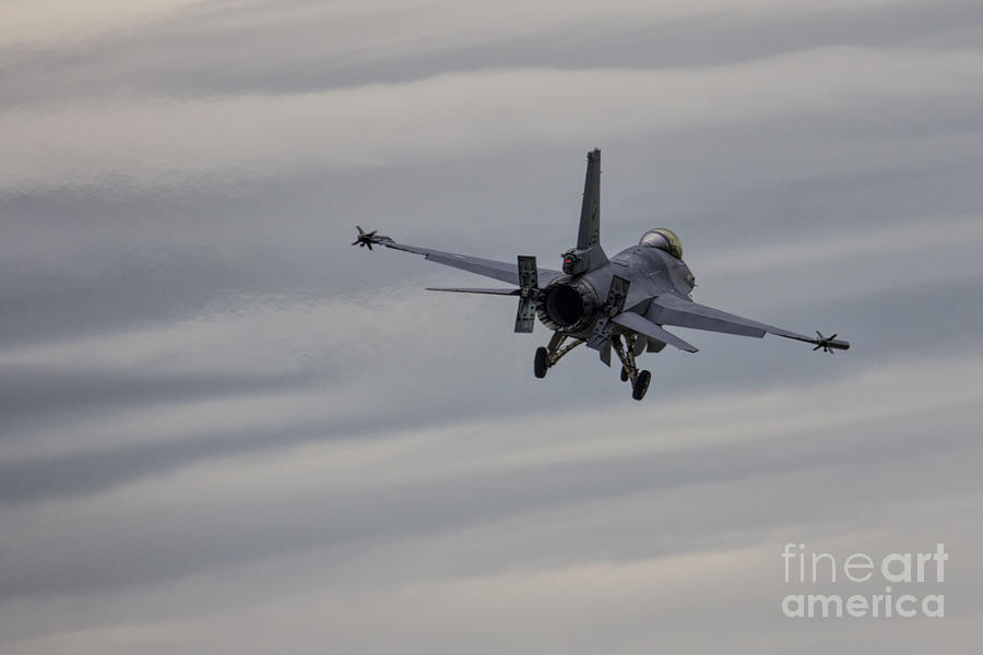 F16 Air Brake Photograph by Airpower Art