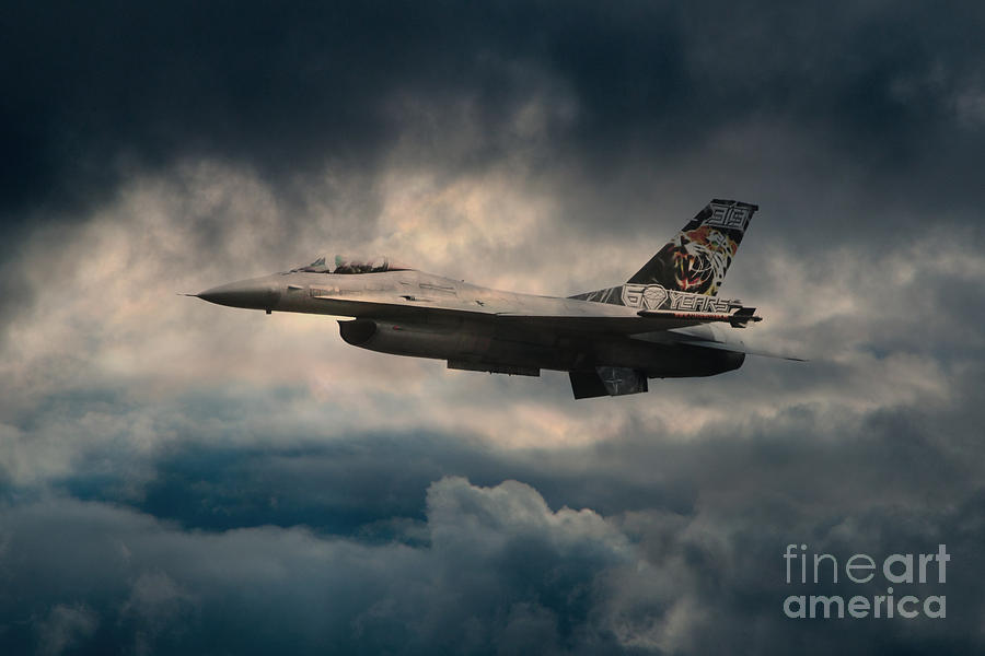 F16 Tiger Digital Art by Airpower Art