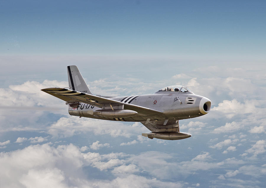 F86 Sabre Photograph by Pat Speirs