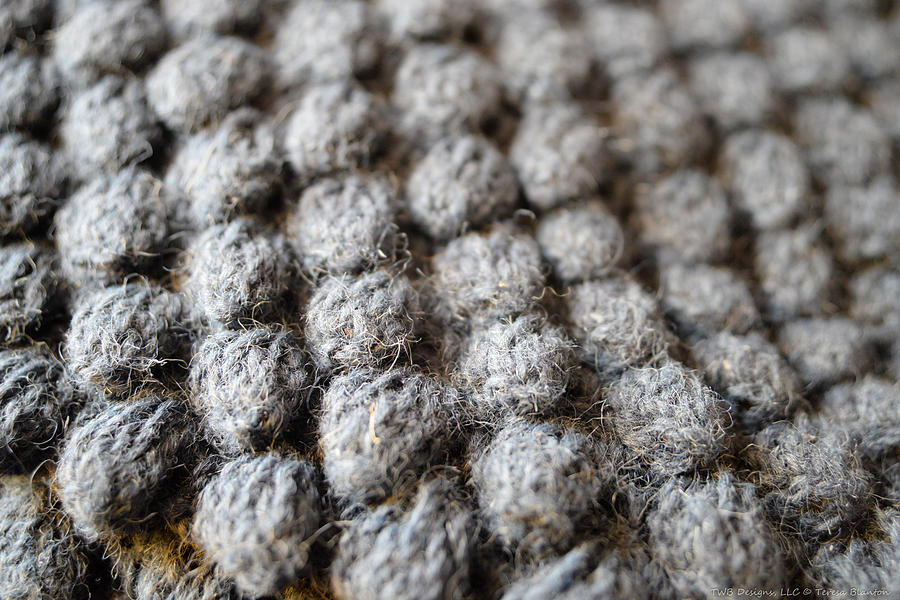 Fabric texture Photograph by Teresa Blanton