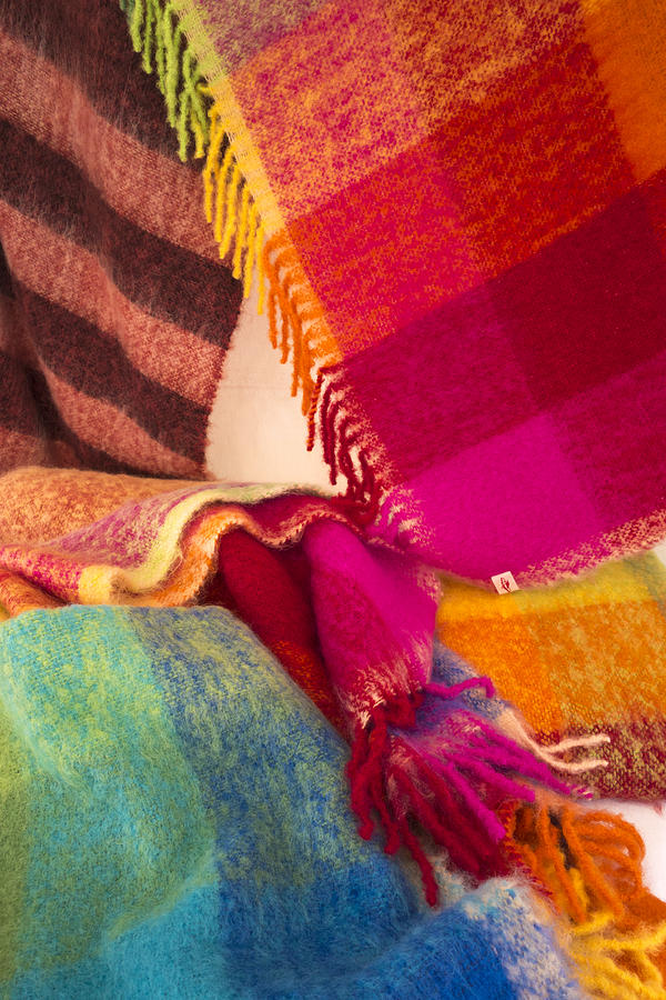 Fabrics In All Colors Photograph