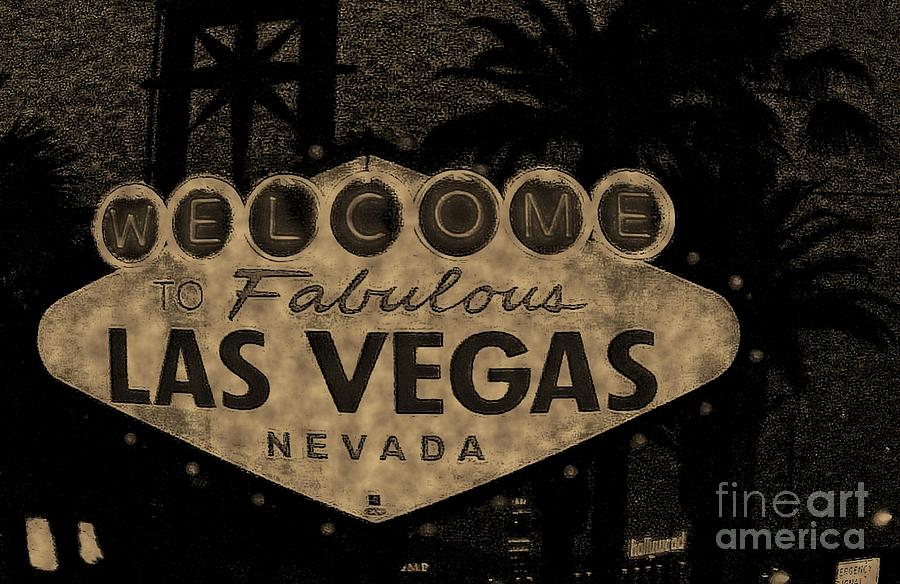 Las Vegas Photograph - Fabulost Vegas Spelling Correct by John Malone