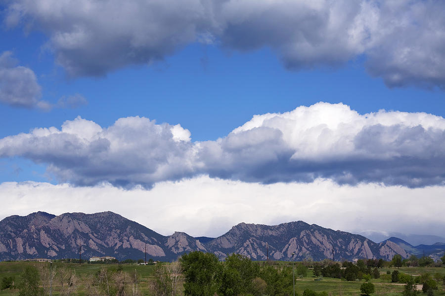 Fabulous Flatirons Photograph by Marilyn Hunt
