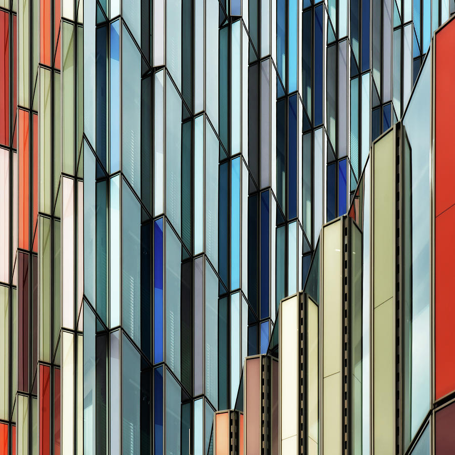 Abstract Photograph - Facade Art by Luc Vangindertael (lagrange)
