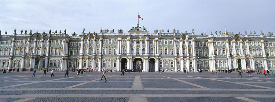 Architecture Photograph - Facade Of A Museum, State Hermitage by Panoramic Images