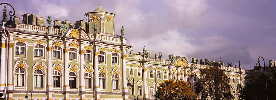 Architecture Photograph - Facade Of A Palace, Winter Palace by Panoramic Images