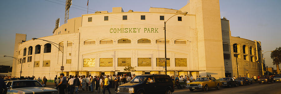 Facade Of A Stadium, Old Comiskey Park Photograph by Panoramic Images