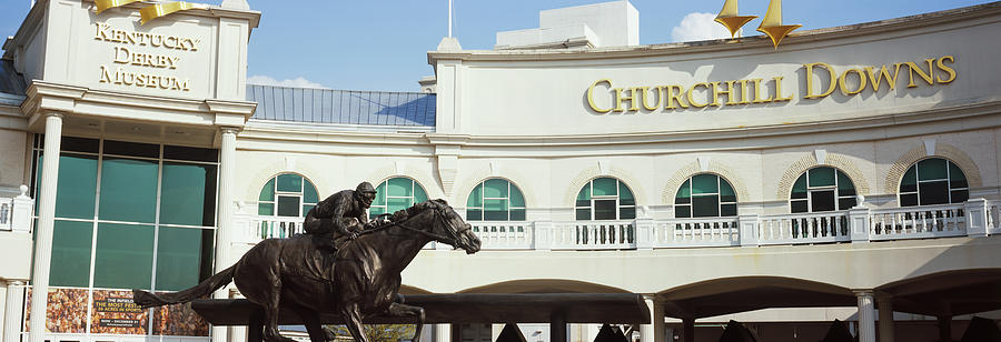 Color Image Photograph - Facade Of The Kentucky Derby Museum by Panoramic Images