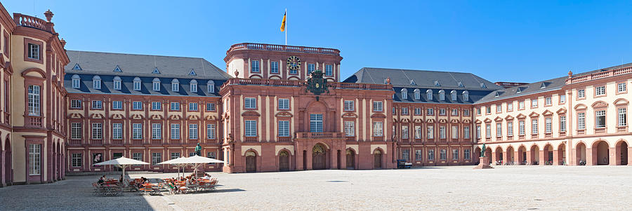 Facade Of The Palace, Mannheim Palace Photograph by Panoramic Images ...