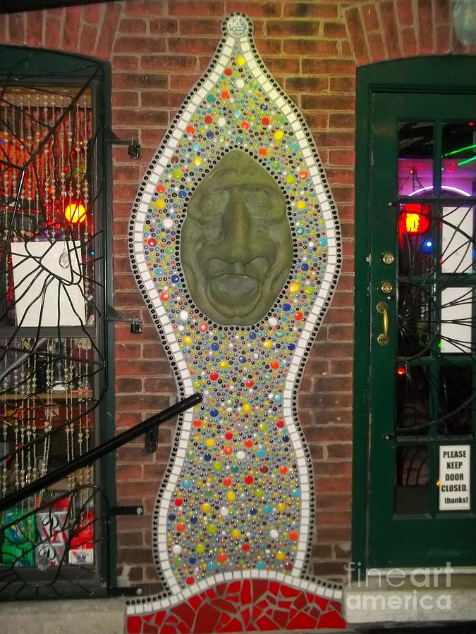 Face in Mosaic Photograph by Kelly Awad