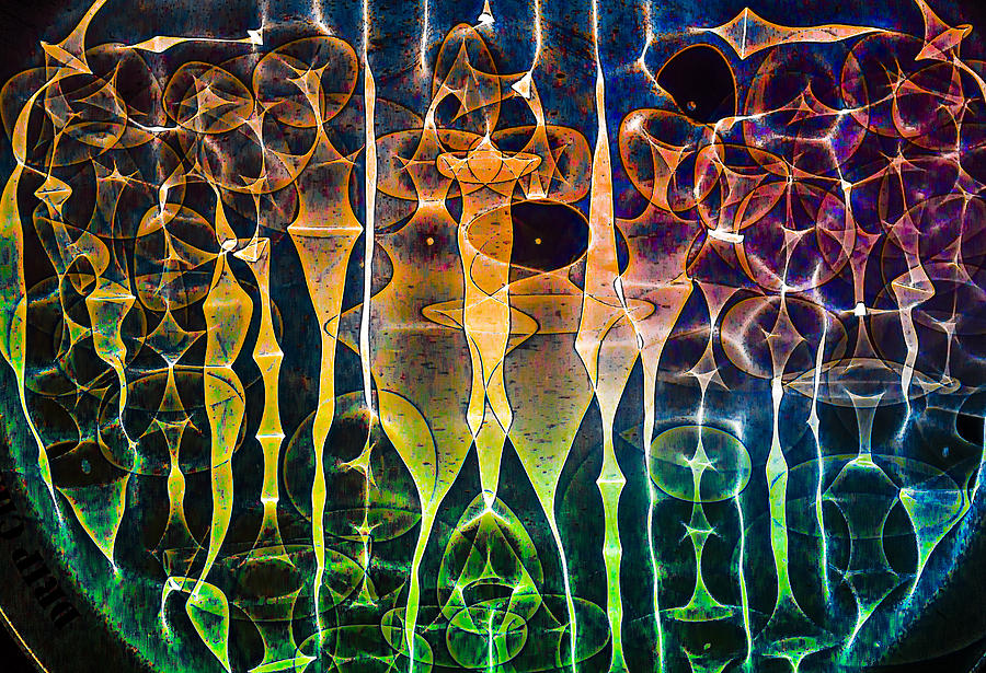 Abstract Photograph - Face of chaos by Scott Campbell