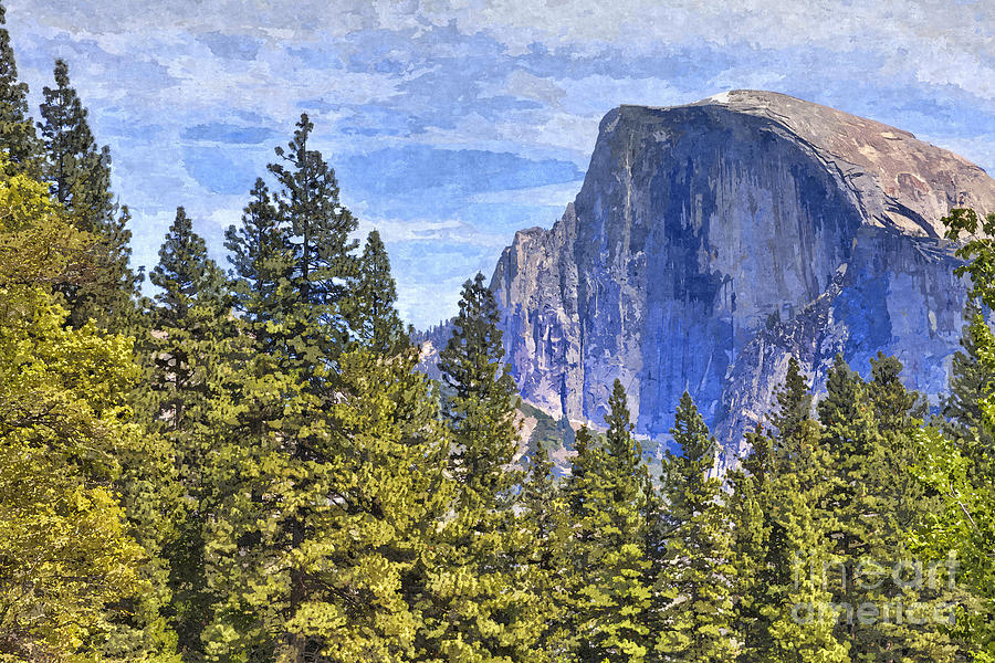 Face Of Half Dome Yosemite National Park Photograph by Colin and Linda ...