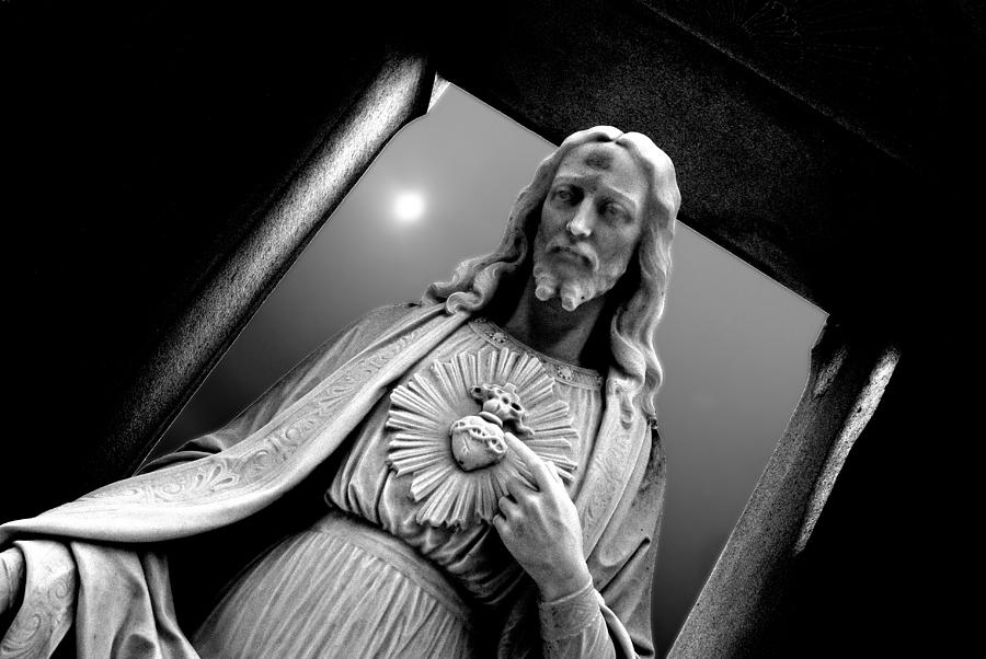 Face of Jesus Boston Massachusetts 2010 Photograph by John Hanou - Fine ...