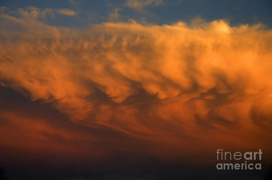Faces in the Clouds Photograph by Ron Chilston