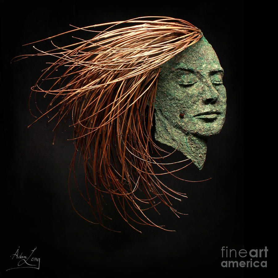 Facing the Wind Mixed Media by Adam Long