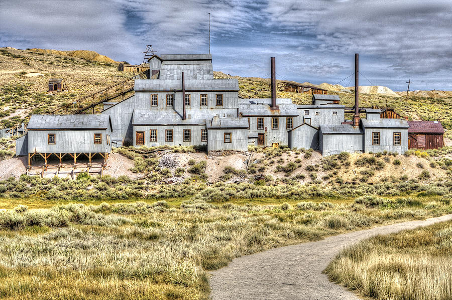 Factory at Bodie 3 Photograph by SC Heffner