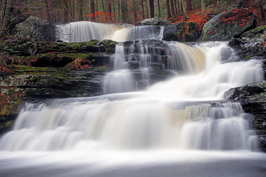 Nature Photograph - Factory Falls by Dawn J Benko