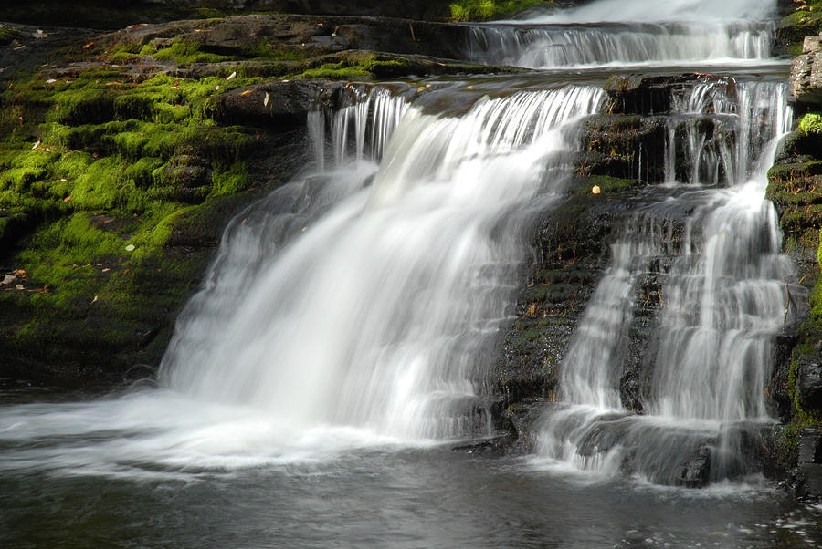 Waterfall Photograph - Factory Falls by Jennifer Ancker
