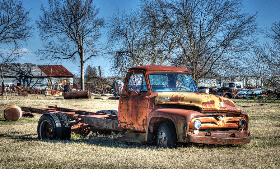 Faded Ford Photograph By Lisa Moore - Fine Art America