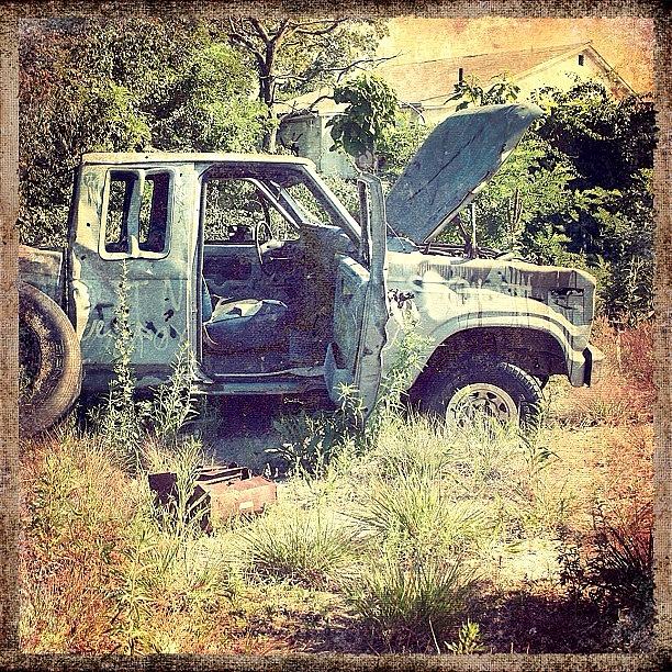 Broken Photograph - Faded Glory #abandoned #truck #broken by Jan Pan Broken Photograph - Faded Glory #abandoned #truck #broken by Jan Pan
