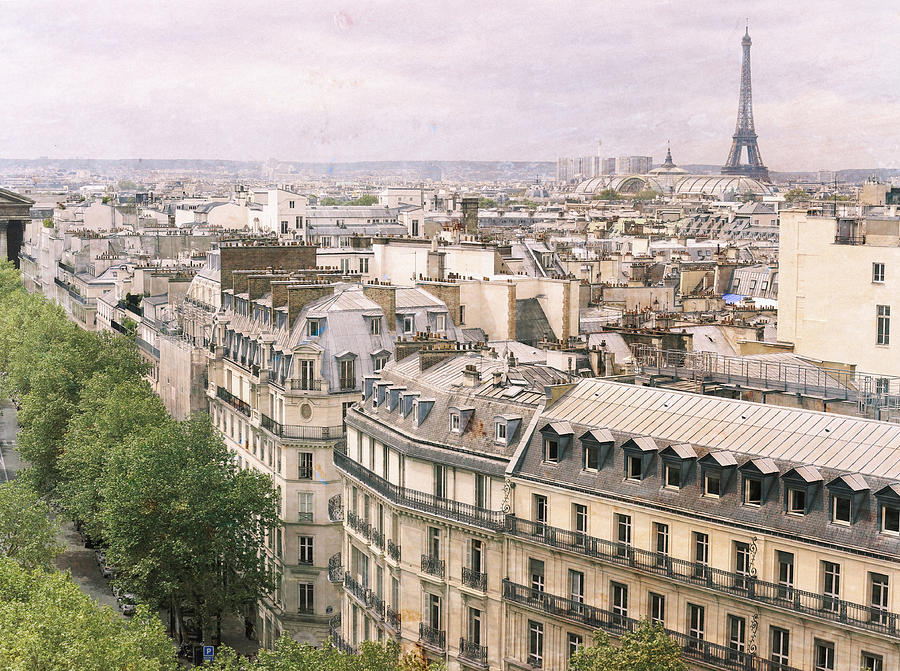 Faded Paris Photograph